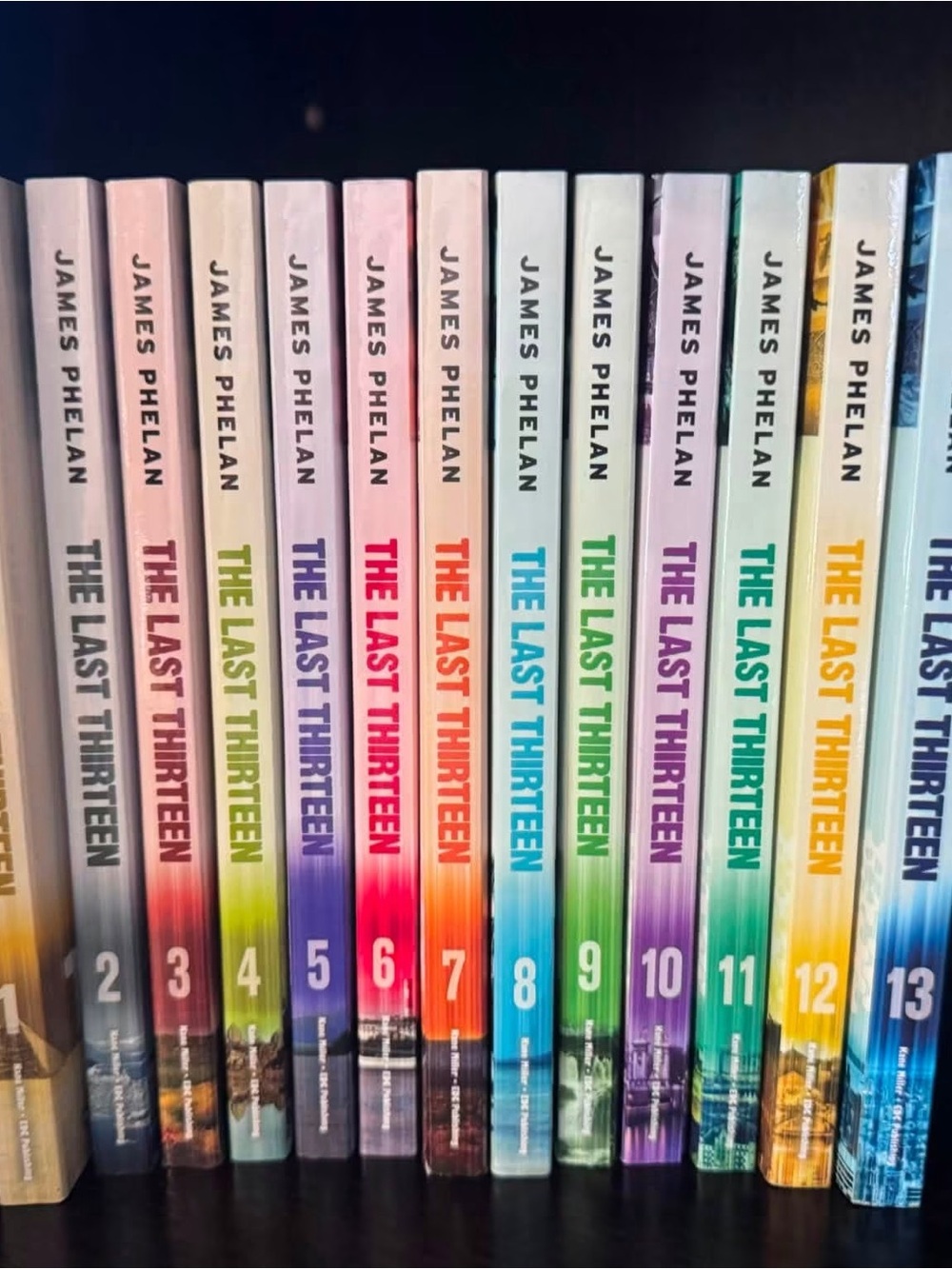The Last Thirteen Complete Set by James Phelan — Rainbow Color Collection
